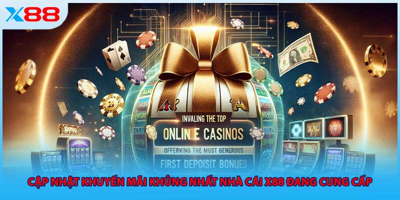 Cập nhật khuyến mãi khủng nhất nhà cái X88 đang cung cấp